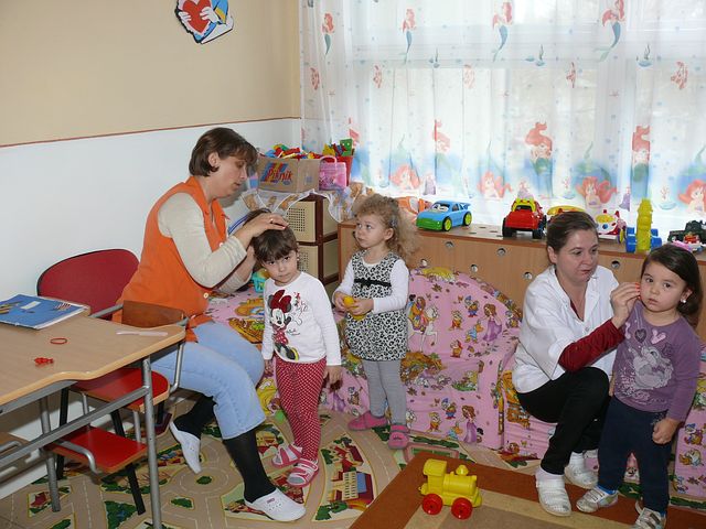 Woman working in a childcare in Punchbowl