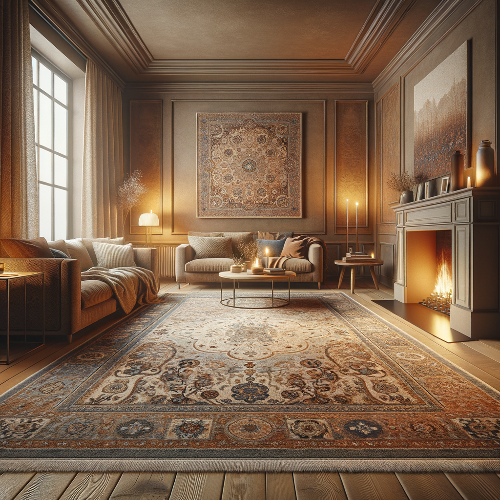 Living room carpet